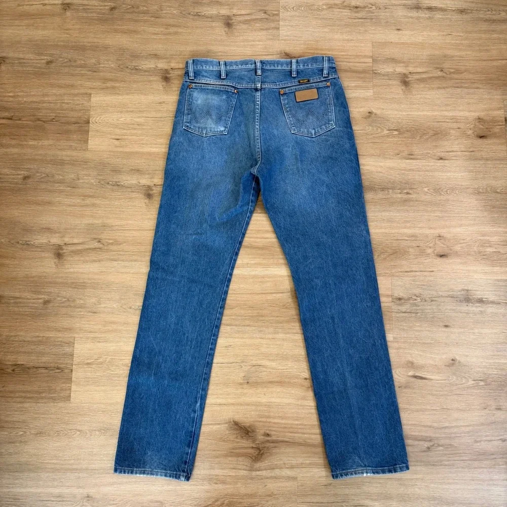 Wrangler 13MWZ Cowboy Cut Original Fit Straight Leg Jean's Men 36x34-tag show 36